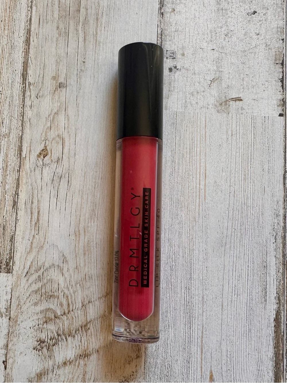 DRMTTLGY lip tint 40 SPF in Rose